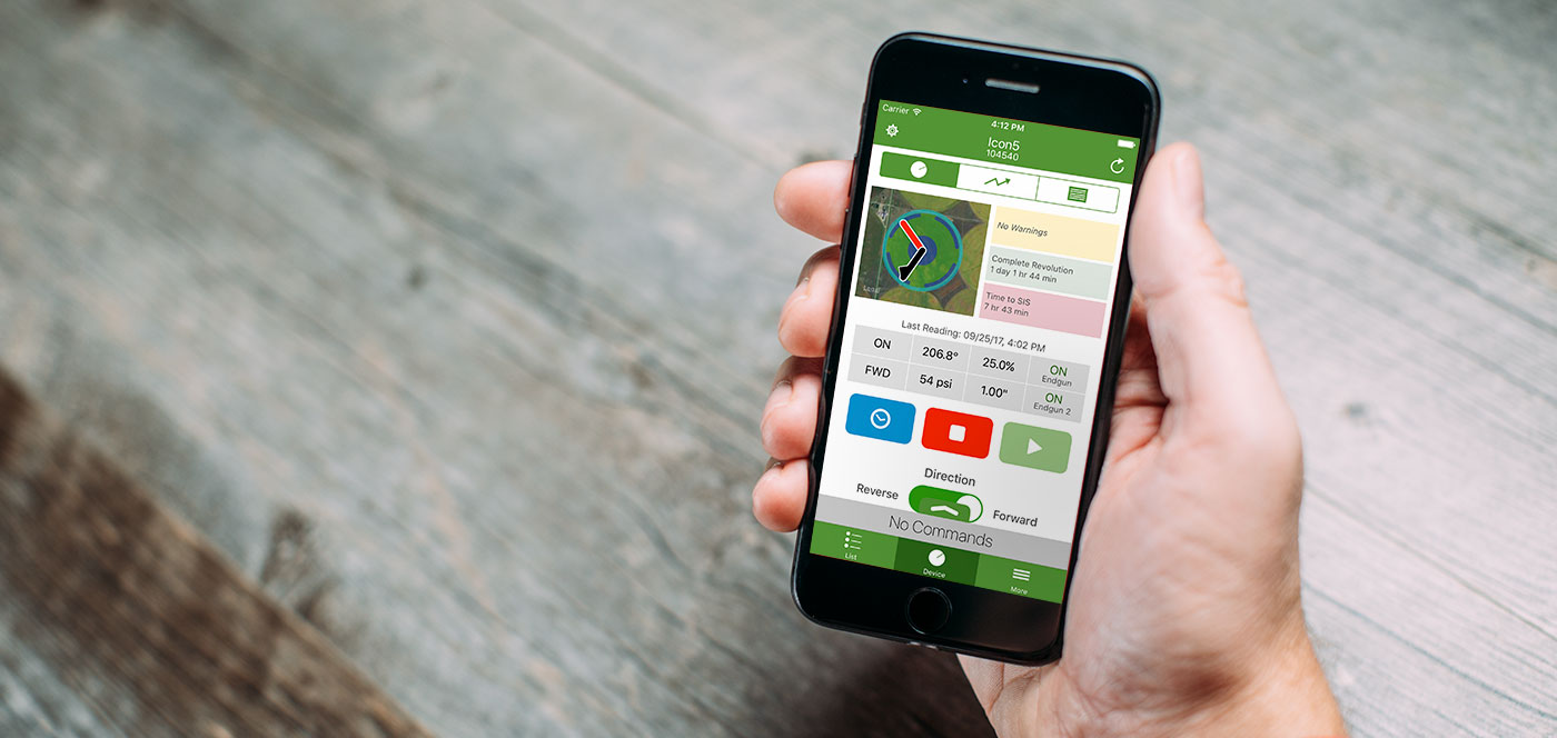 AgSense remote irrigation